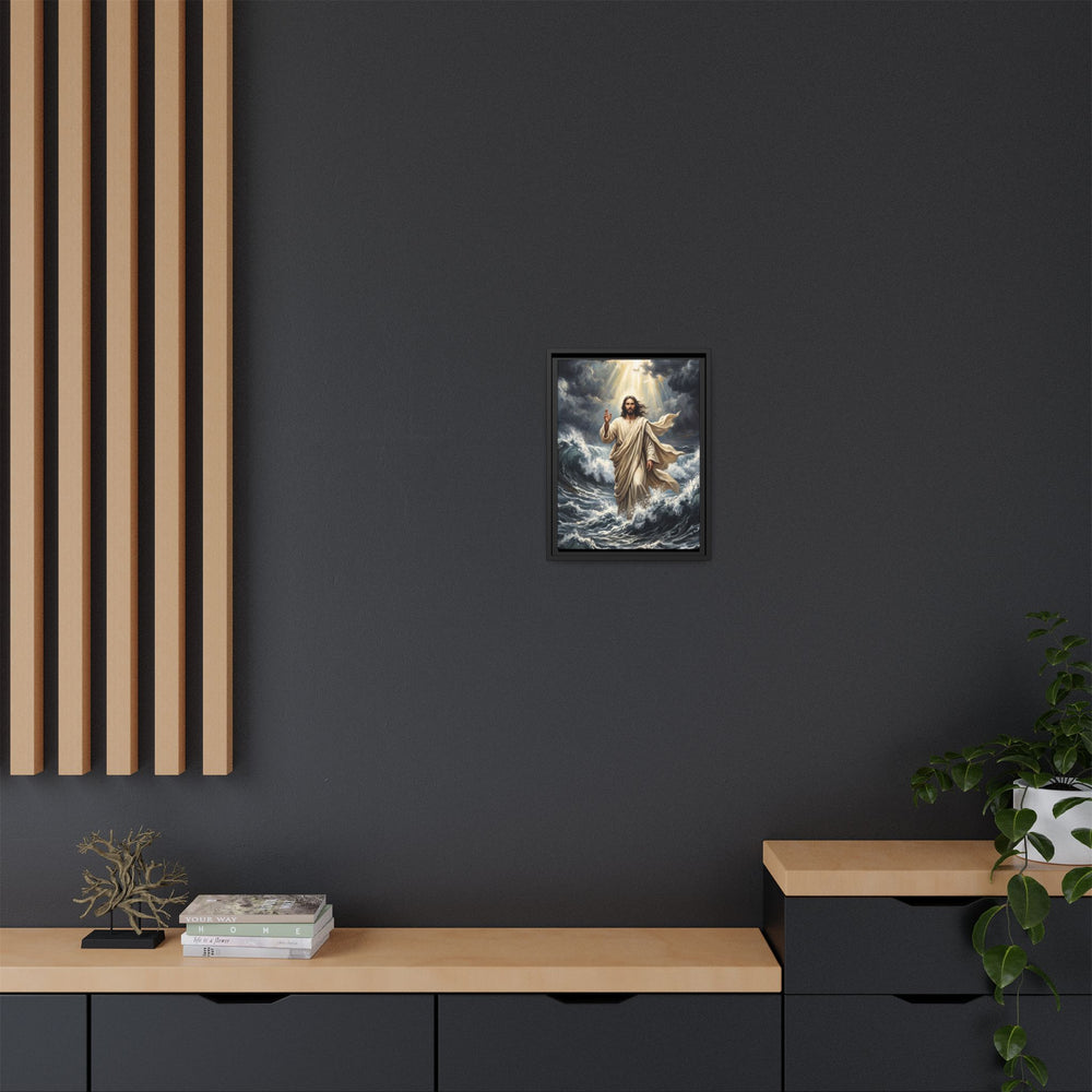 Master of the Storm – Framed Canvas