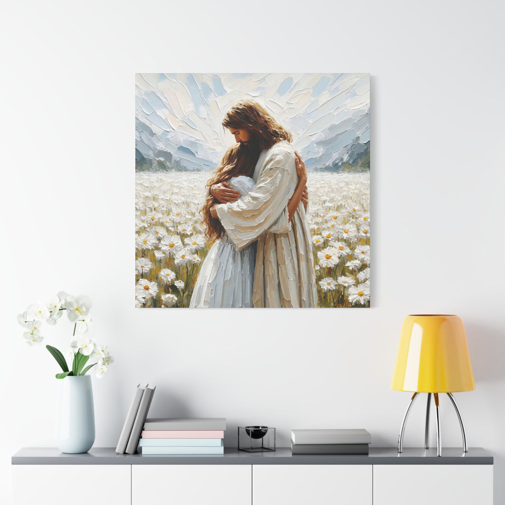 Held by Jesus – Canvas