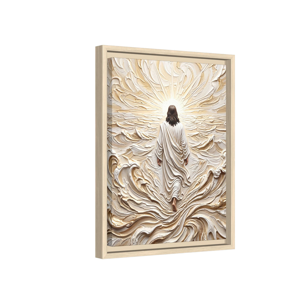 Surrendered in Prayer – Framed Canvas