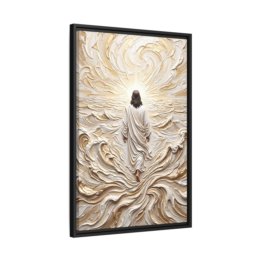 Surrendered in Prayer – Framed Canvas