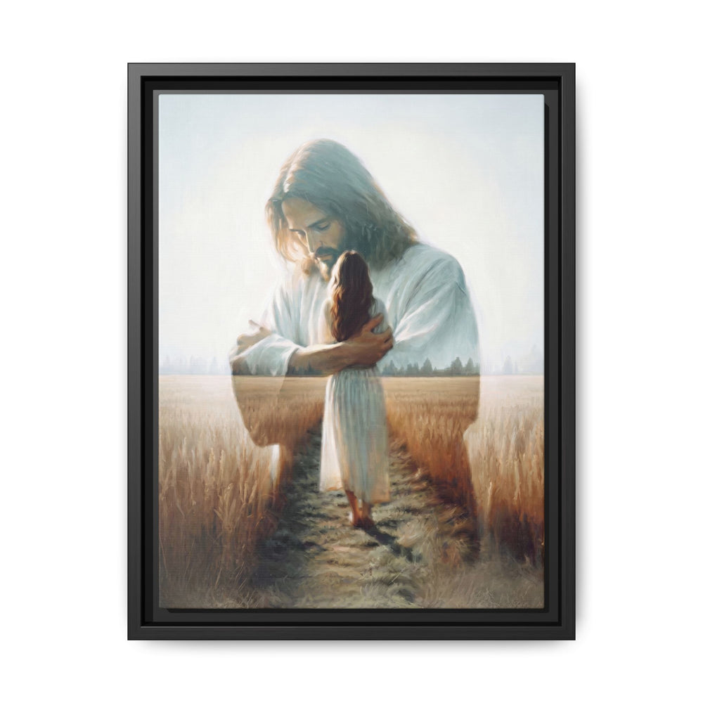 Peace, Be Still – Framed Canvas