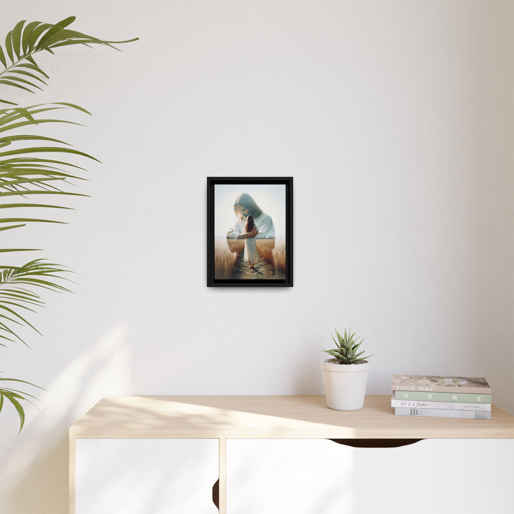 Peace, Be Still – Framed Canvas