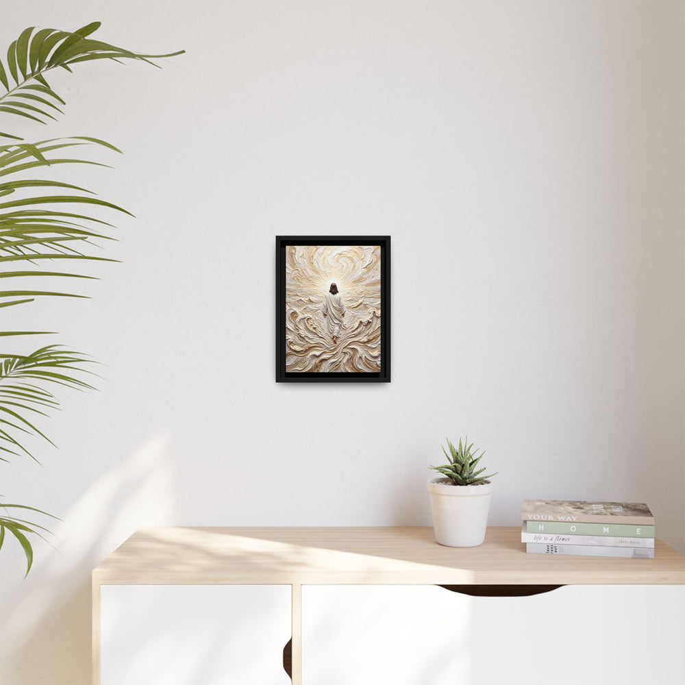 Surrendered in Prayer – Framed Canvas