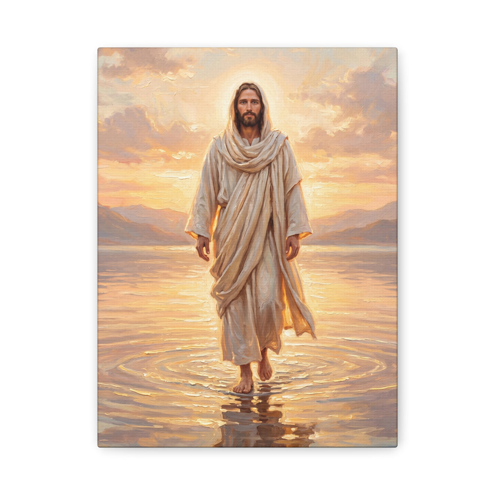 By the Shore at Dawn – Canvas
