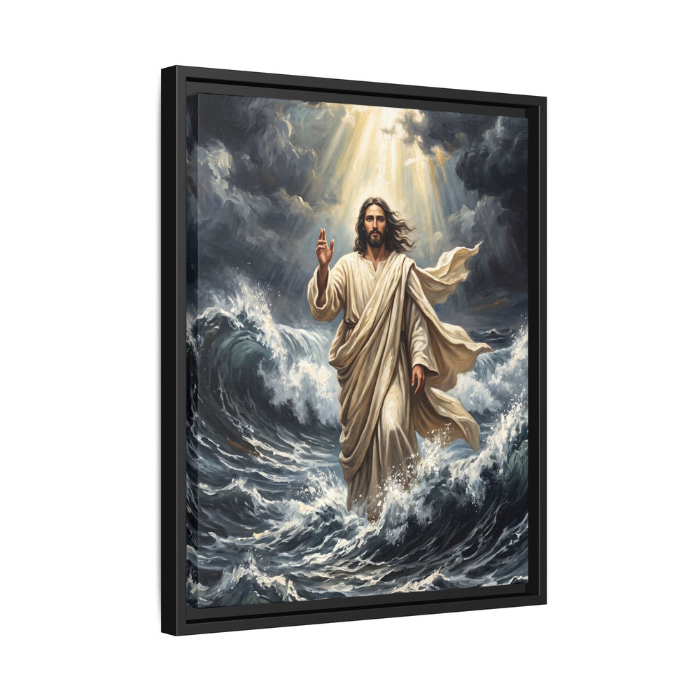 Master of the Storm – Framed Canvas