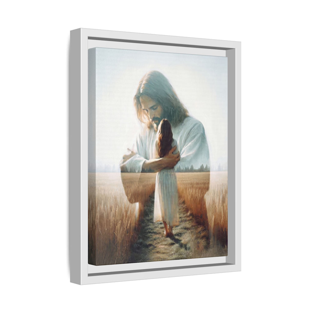 Peace, Be Still – Framed Canvas