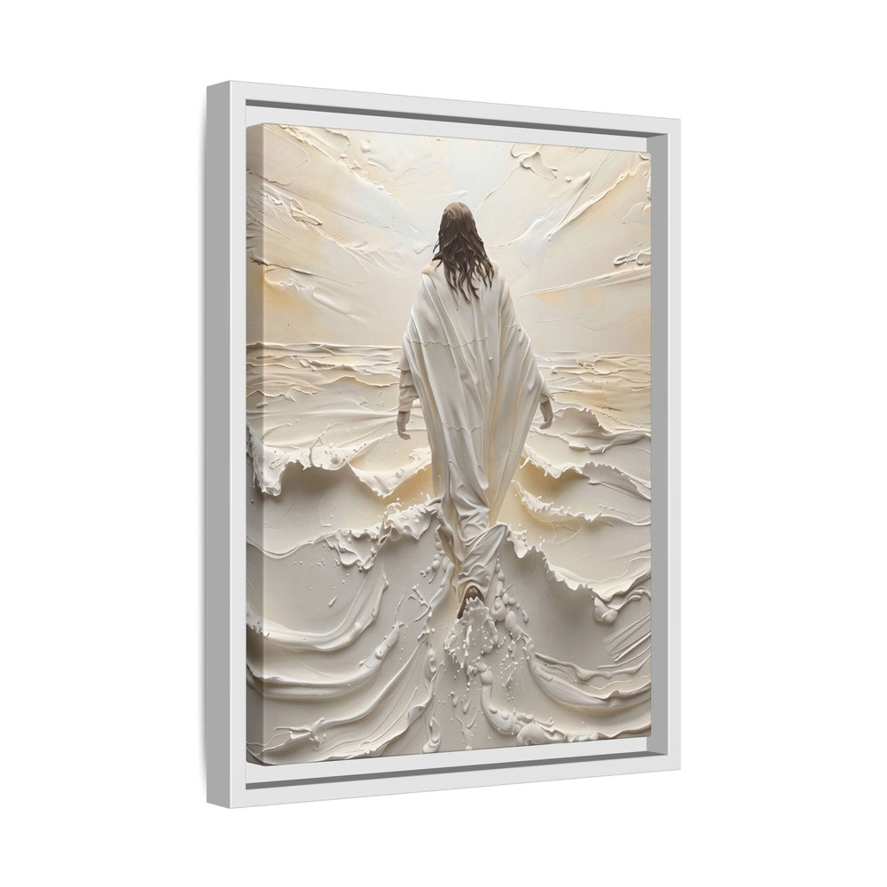 Christ Upon the Waves – Framed Canvas