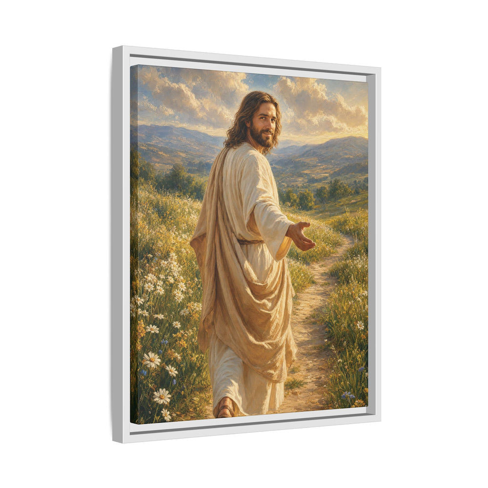 The Good Shepherd – Framed Canvas