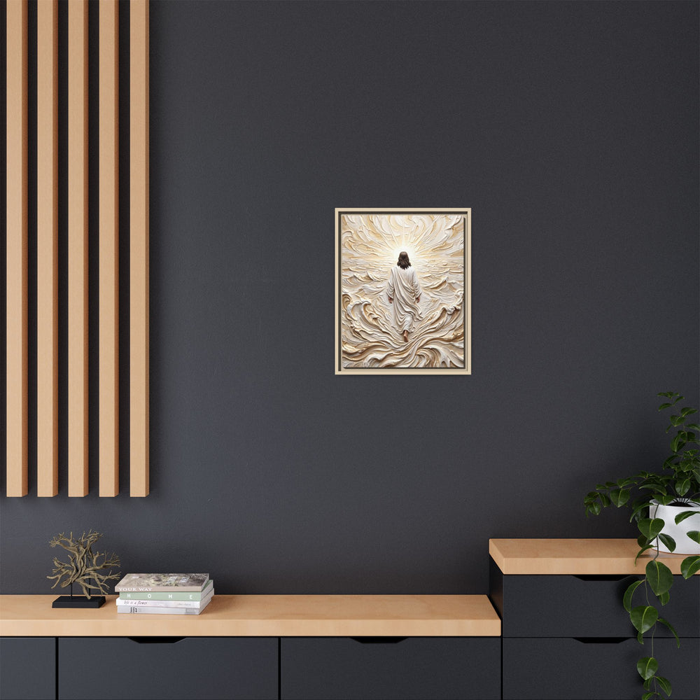 Surrendered in Prayer – Framed Canvas
