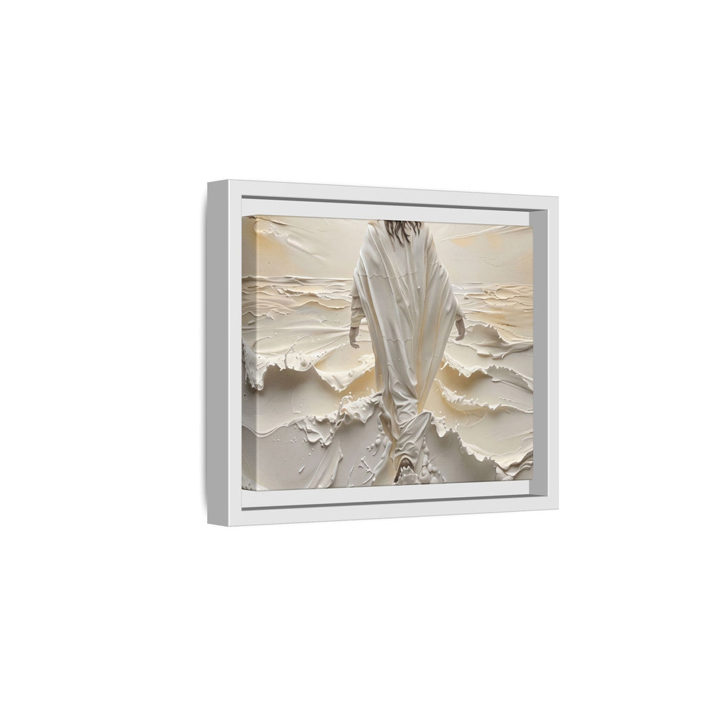 Christ Upon the Waves – Framed Canvas