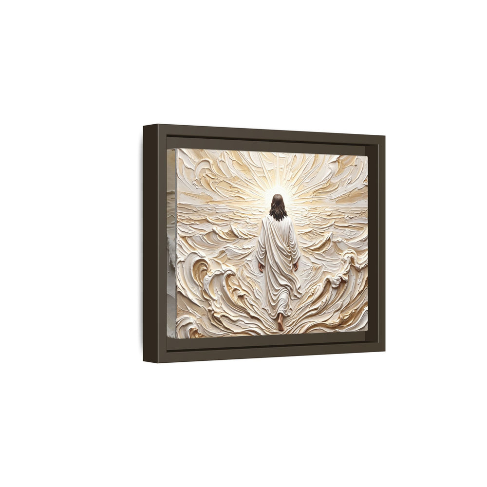 Surrendered in Prayer – Framed Canvas
