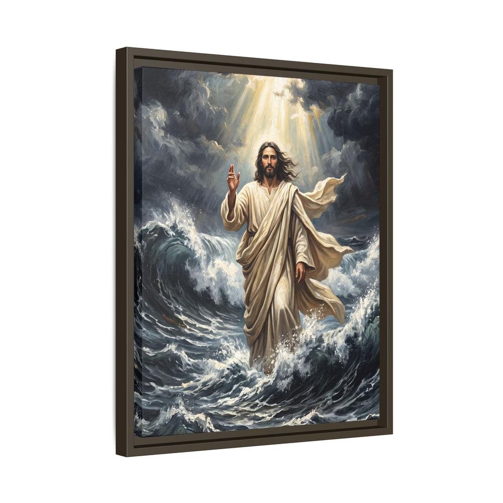 Master of the Storm – Framed Canvas