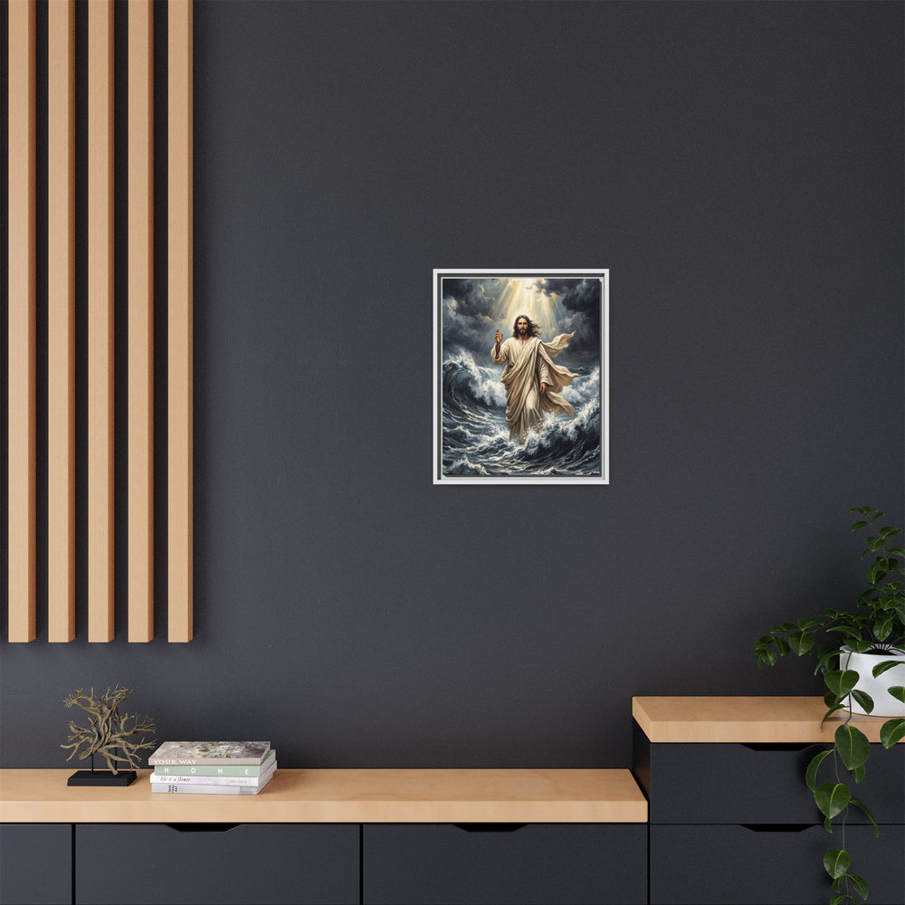 Master of the Storm – Framed Canvas