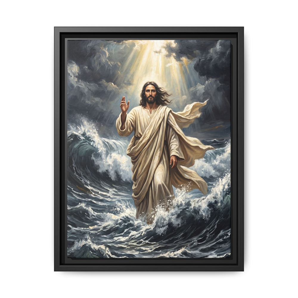 Master of the Storm – Framed Canvas