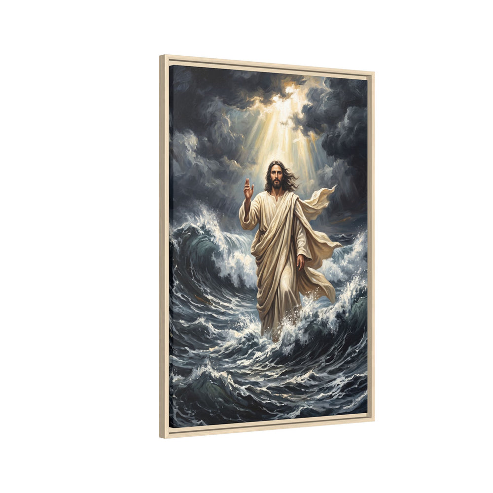 Master of the Storm – Framed Canvas