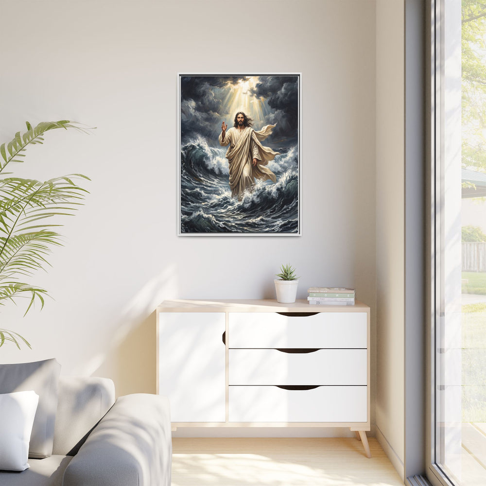 Master of the Storm – Framed Canvas
