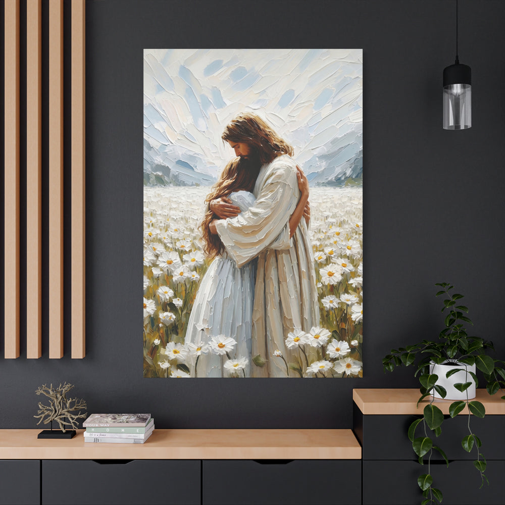 Held by Jesus – Canvas