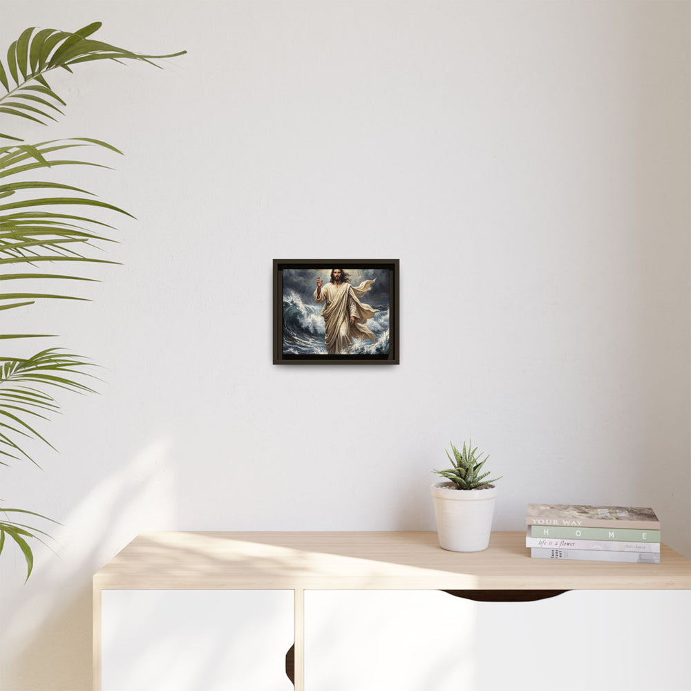 Master of the Storm – Framed Canvas