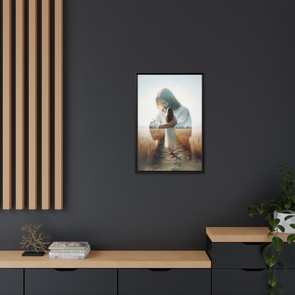 Peace, Be Still – Framed Canvas