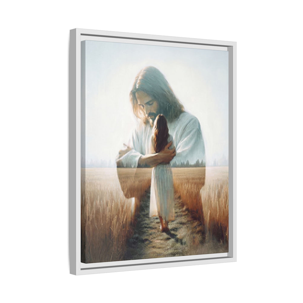 Peace, Be Still – Framed Canvas