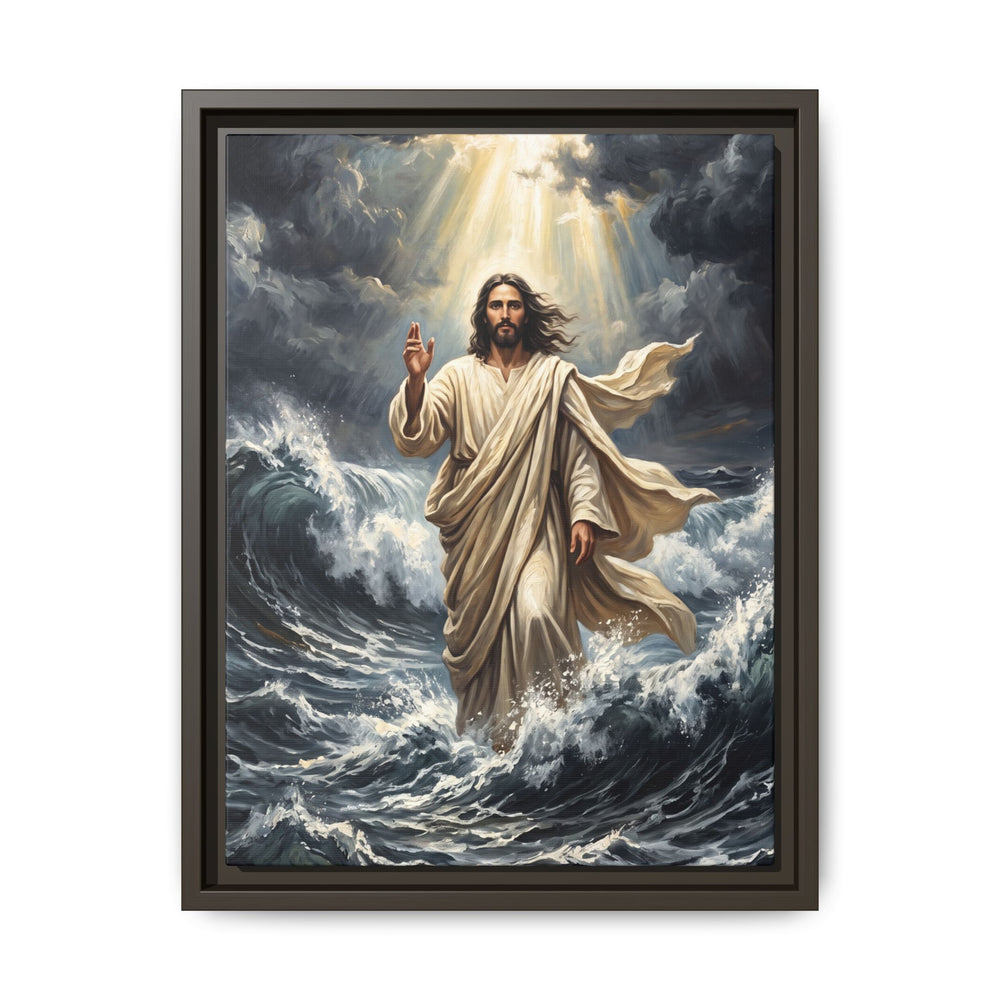 Master of the Storm – Framed Canvas