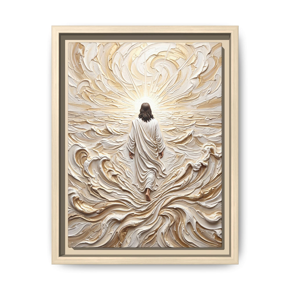 Surrendered in Prayer – Framed Canvas