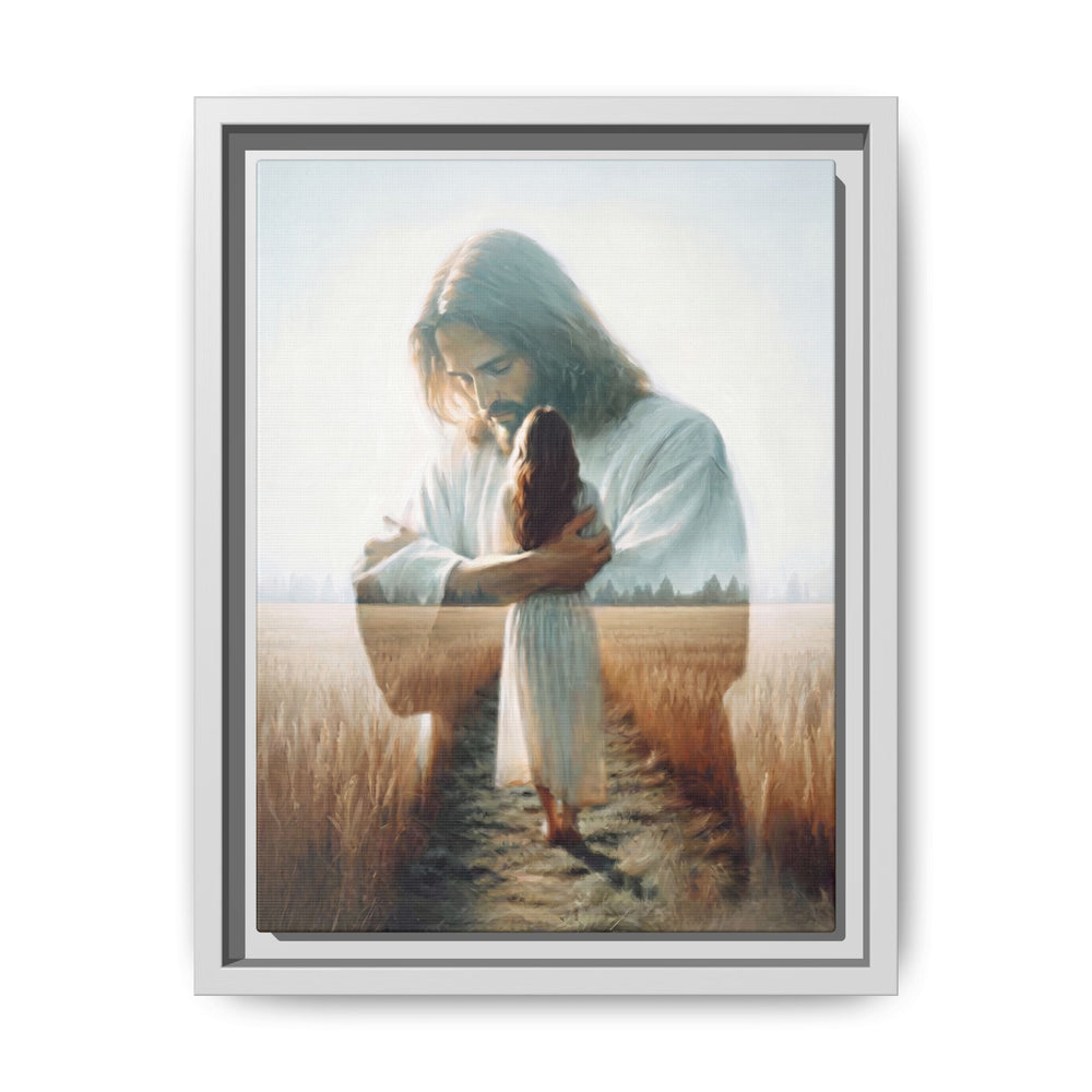 Peace, Be Still – Framed Canvas