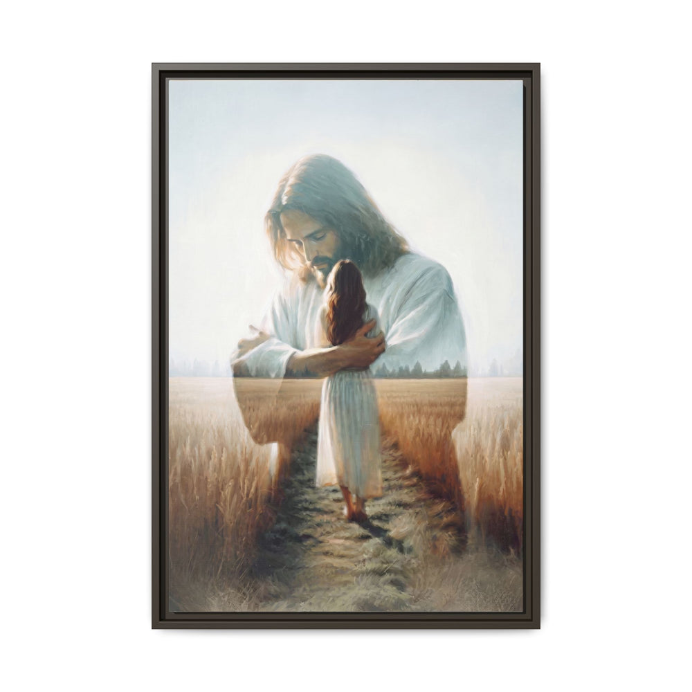 Peace, Be Still – Framed Canvas
