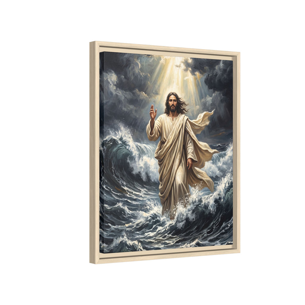 Master of the Storm – Framed Canvas