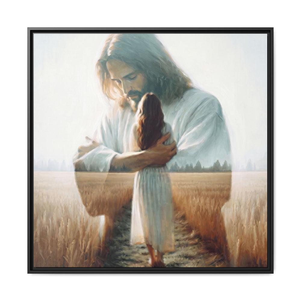 Peace, Be Still – Framed Canvas