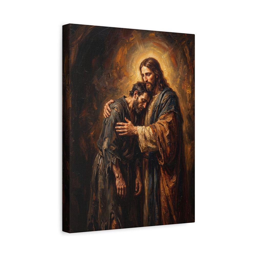 The Embrace of Christ – Canvas