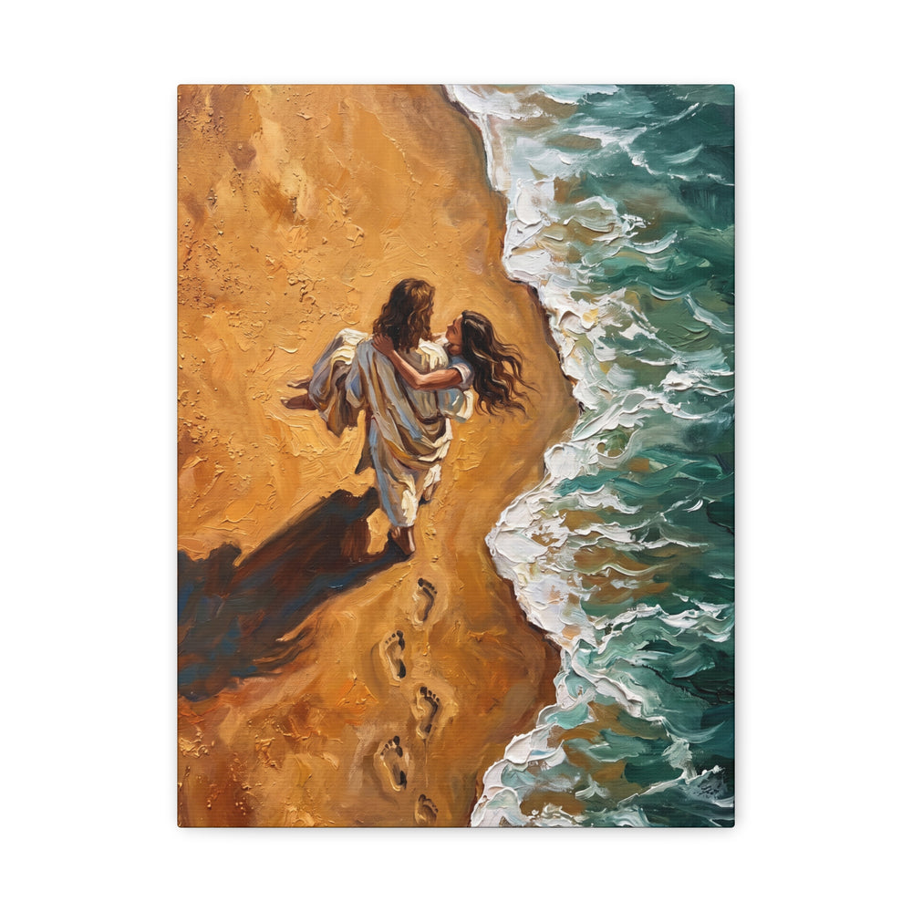 Carried in His Arms – Canvas