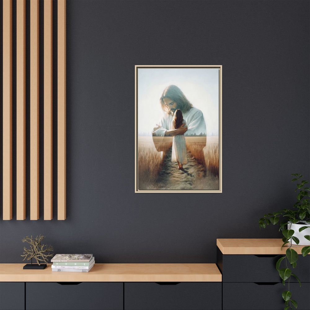 Peace, Be Still – Framed Canvas