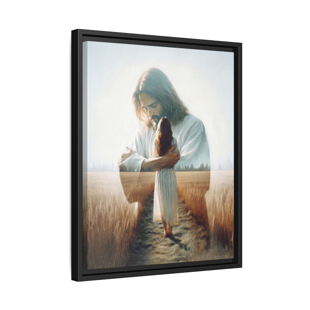 Peace, Be Still – Framed Canvas