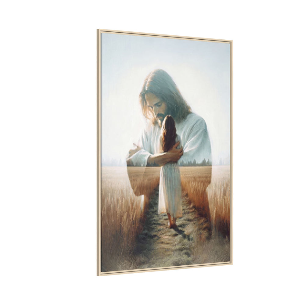 Peace, Be Still – Framed Canvas