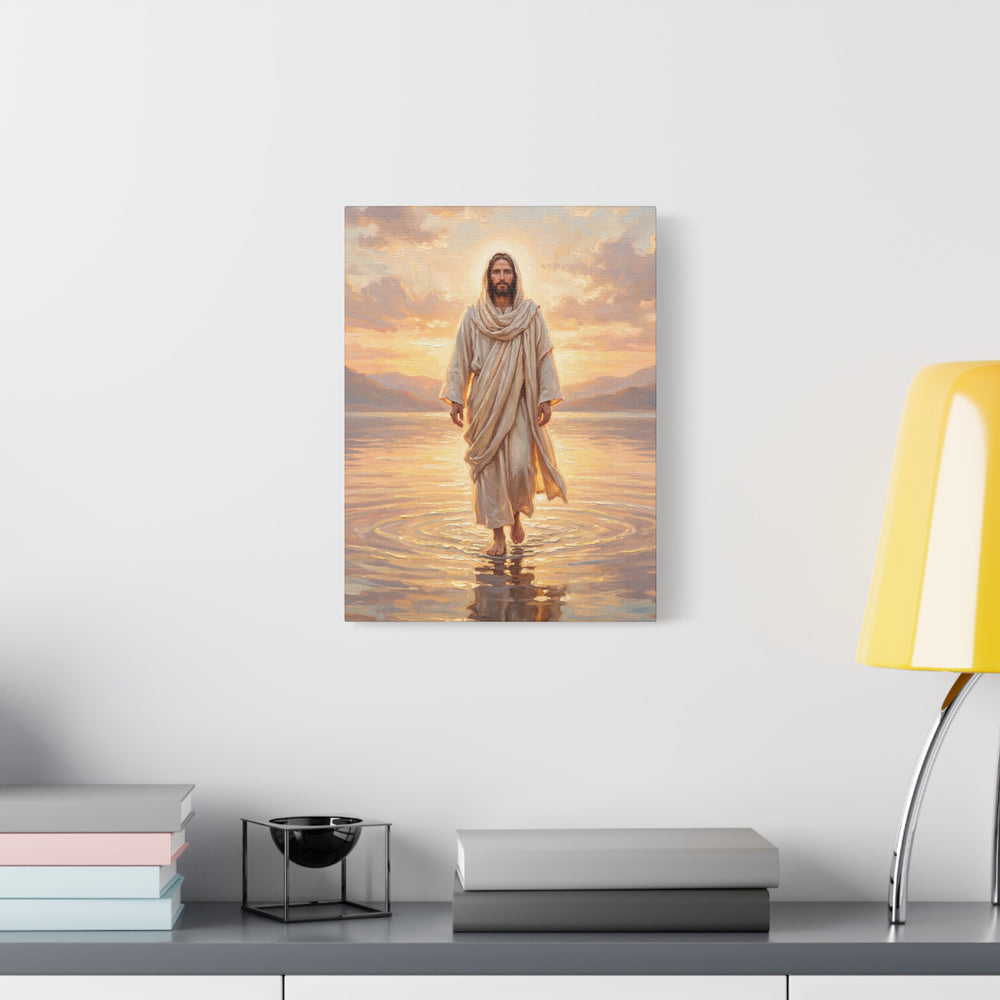 By the Shore at Dawn – Canvas