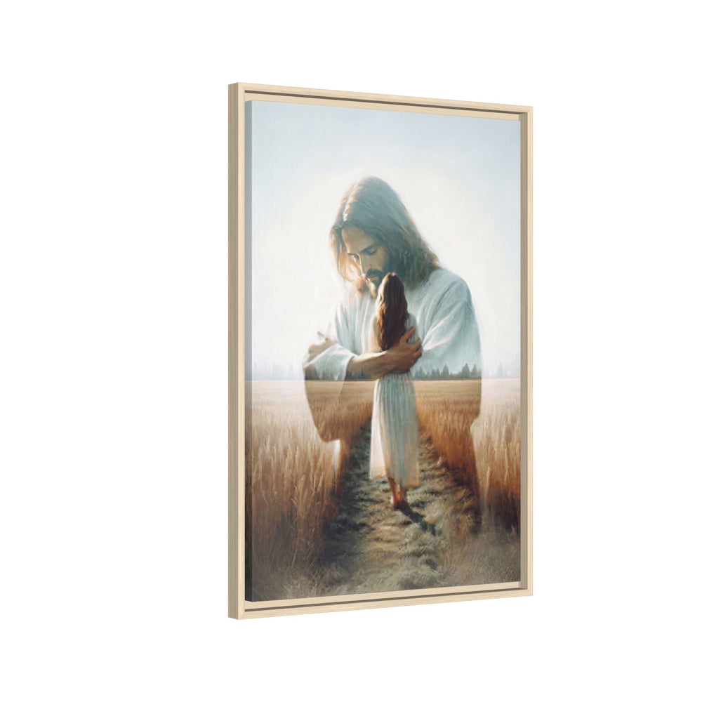 Peace, Be Still – Framed Canvas