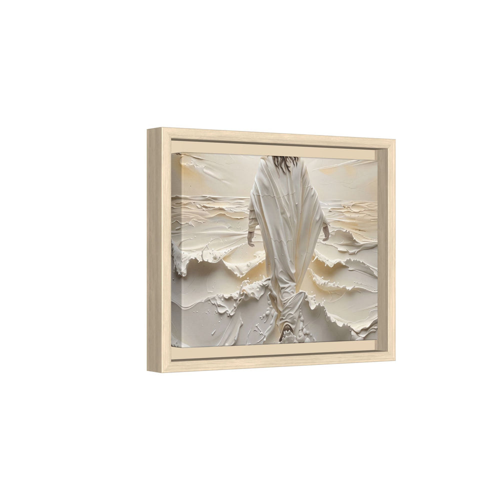 Christ Upon the Waves – Framed Canvas