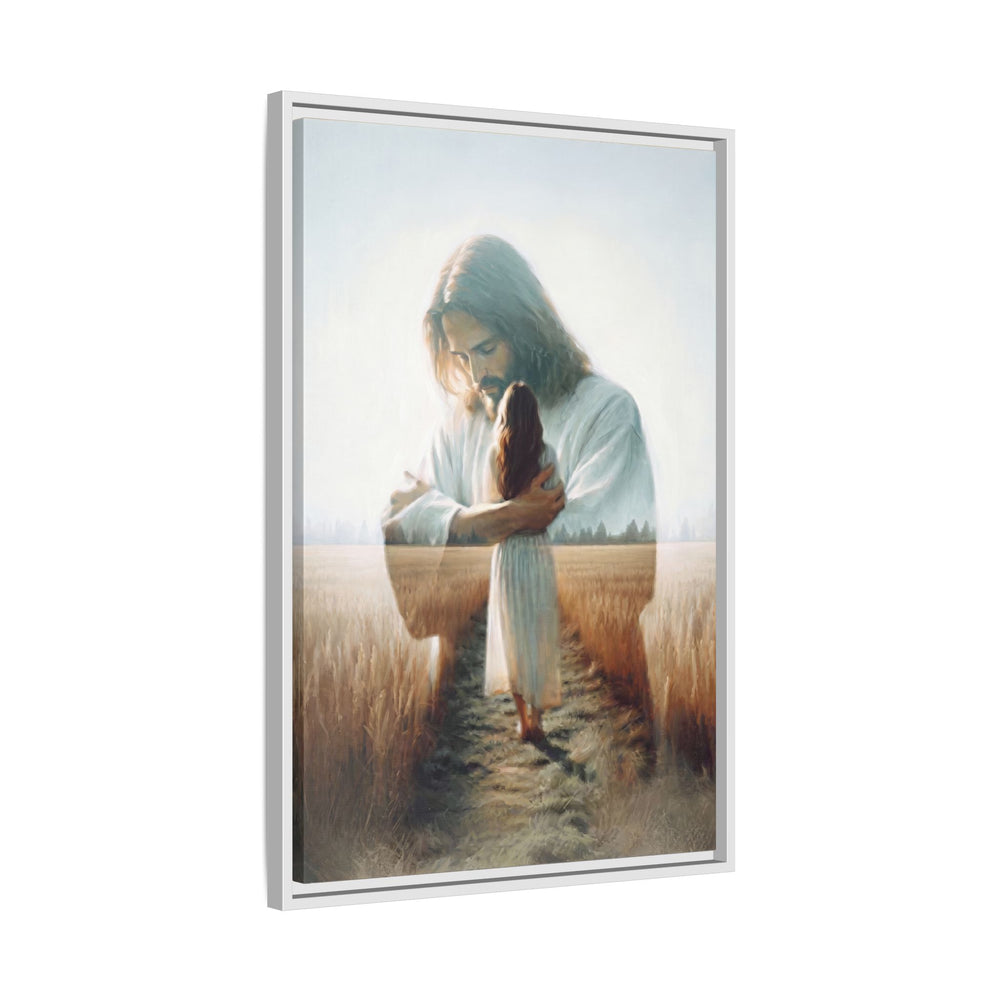 Peace, Be Still – Framed Canvas