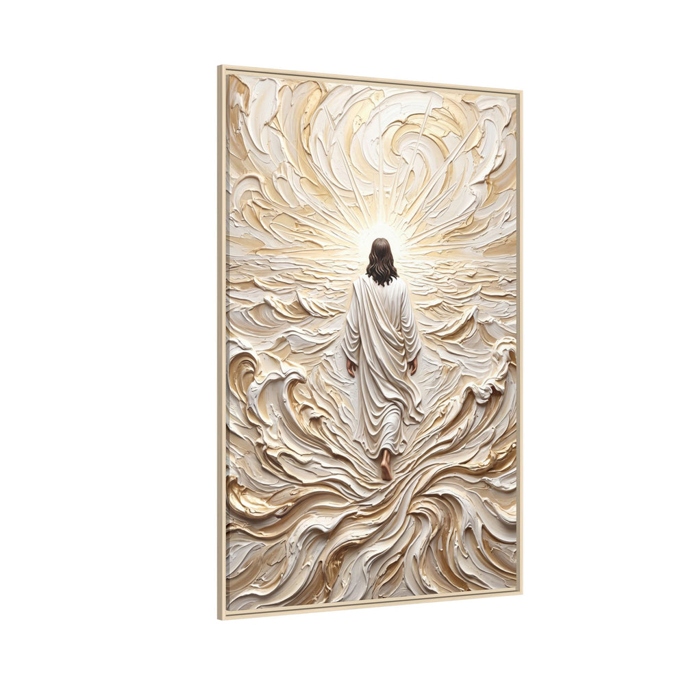 Surrendered in Prayer – Framed Canvas