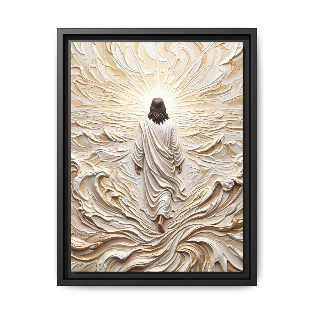 Surrendered in Prayer – Framed Canvas