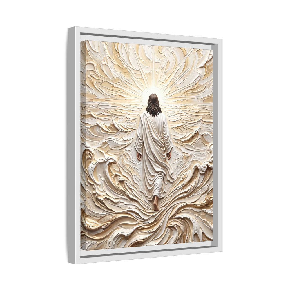 Surrendered in Prayer – Framed Canvas