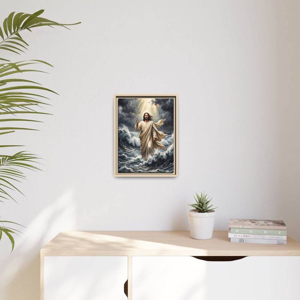 Master of the Storm – Framed Canvas