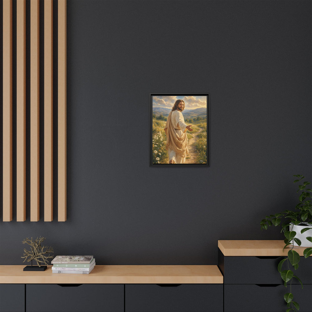 The Good Shepherd – Framed Canvas