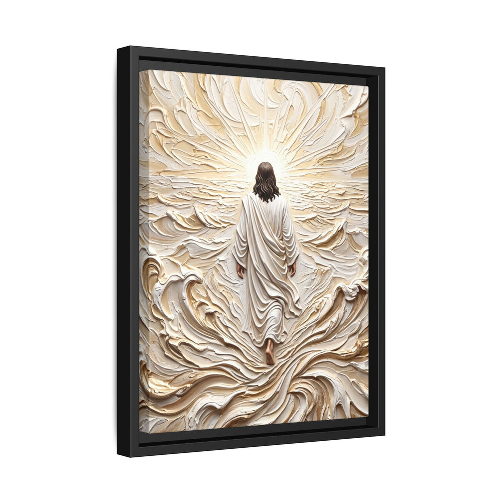 Surrendered in Prayer – Framed Canvas