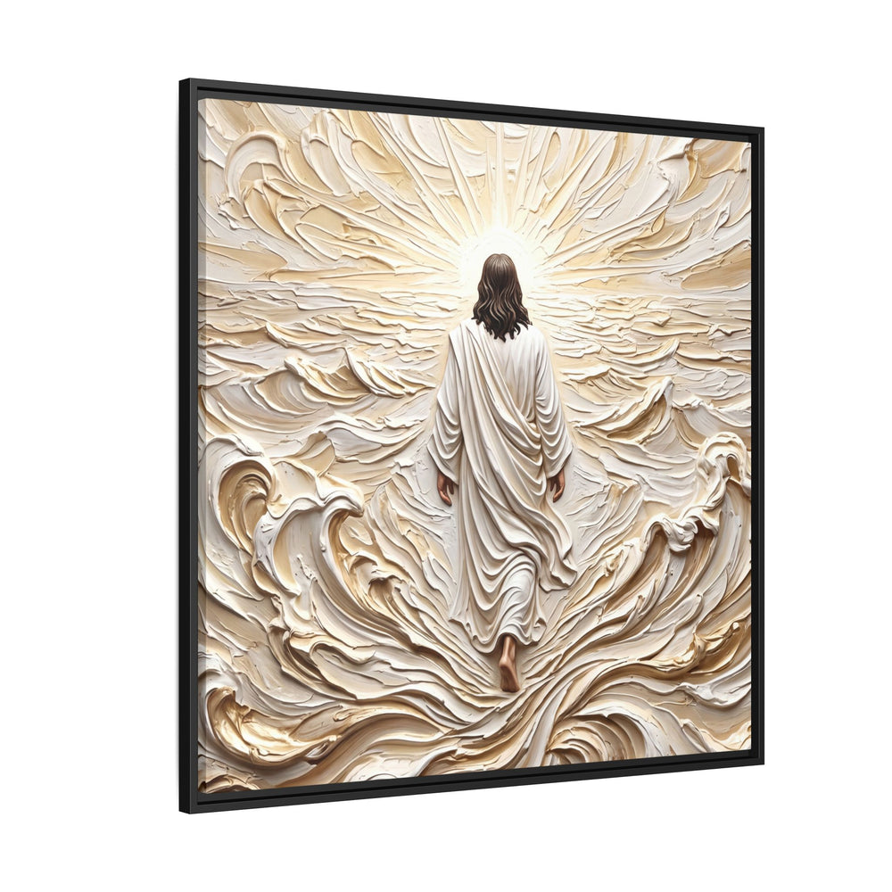 Surrendered in Prayer – Framed Canvas