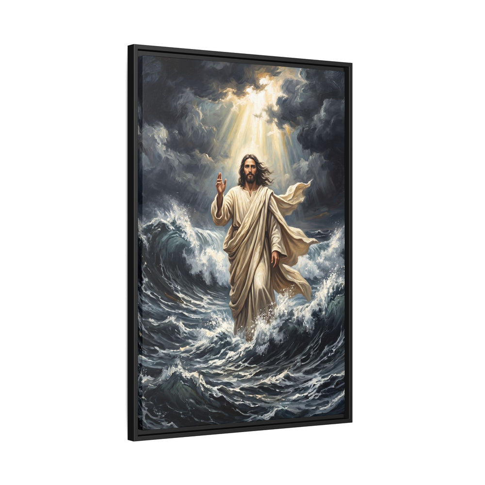 Master of the Storm – Framed Canvas