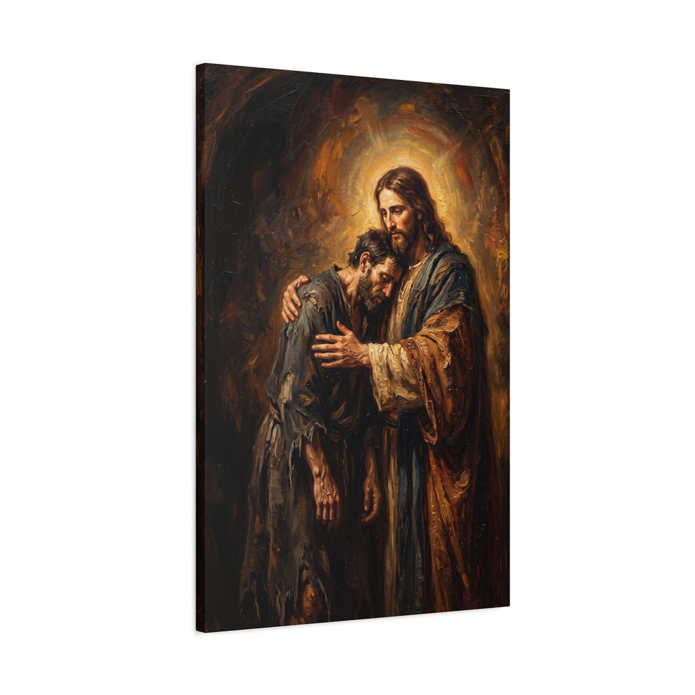 The Embrace of Christ – Canvas