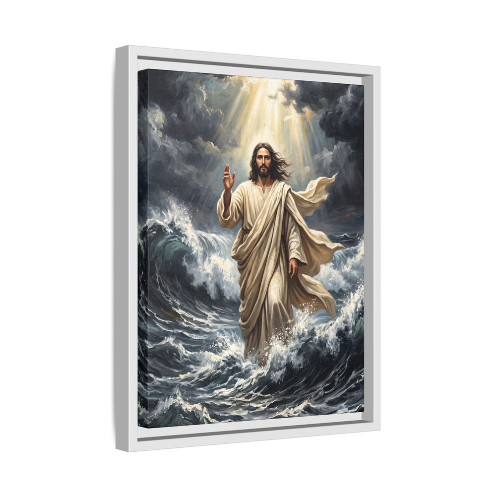 Master of the Storm – Framed Canvas