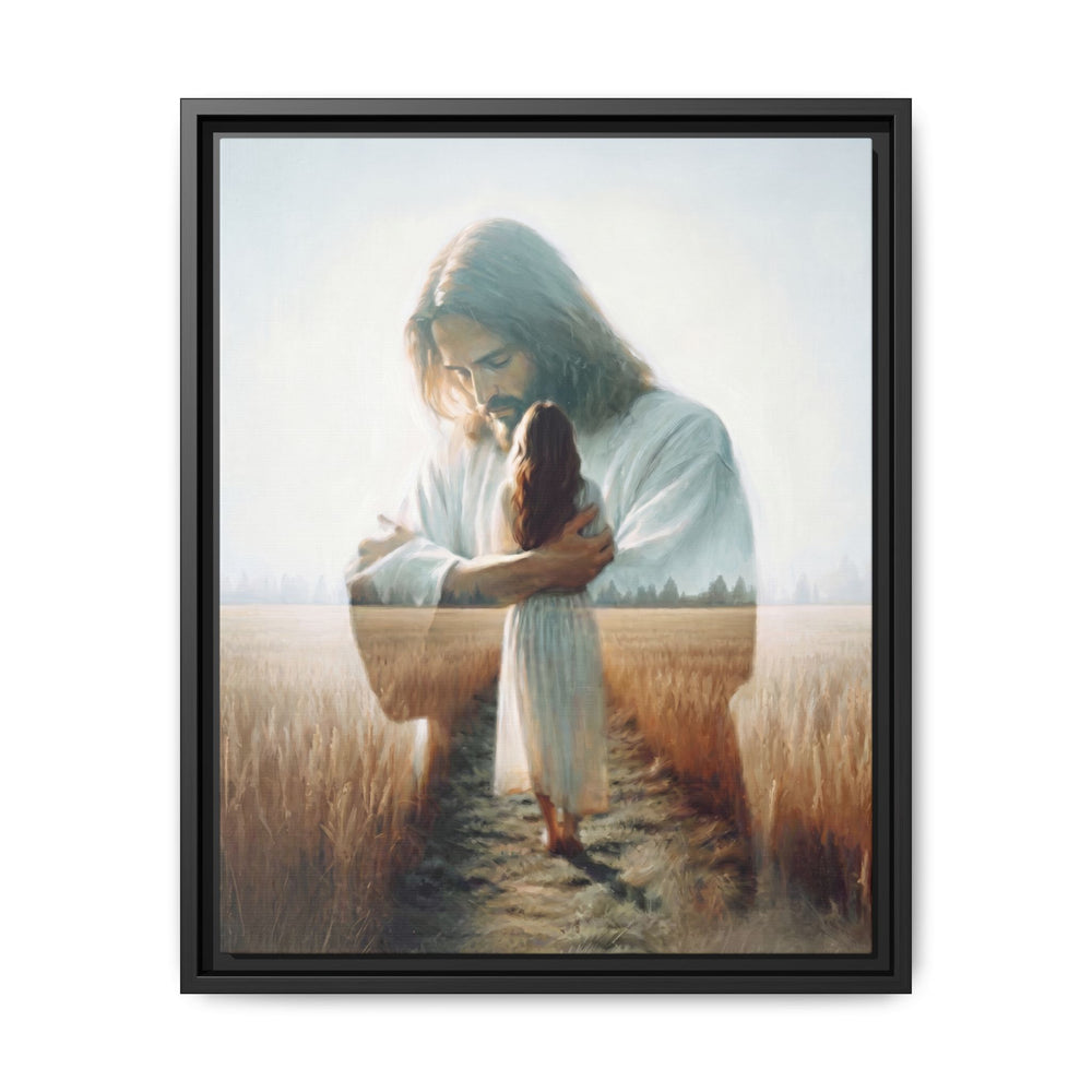 Peace, Be Still – Framed Canvas